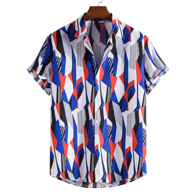 Digital Printed Lapel Shirt For Men - Image 8