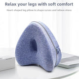 Ergonomic Memory Foam Leg Pillow