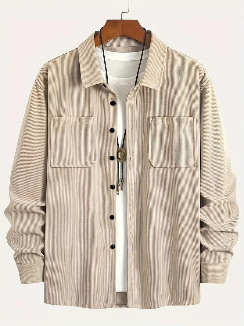 Fashion Spring Button Jacket Coat For Men - Image 10